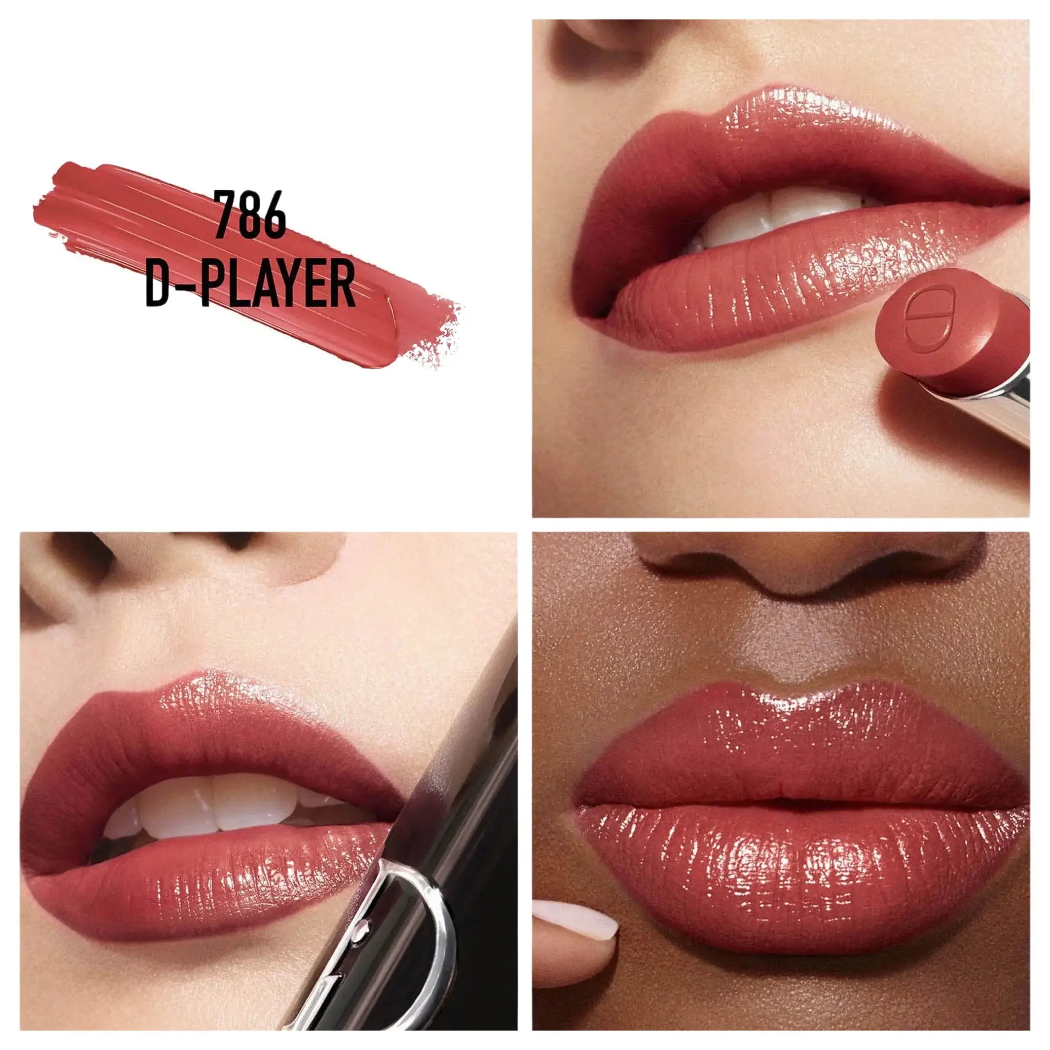 Помада / Dior addict lipstick / 786 D-Player Dior