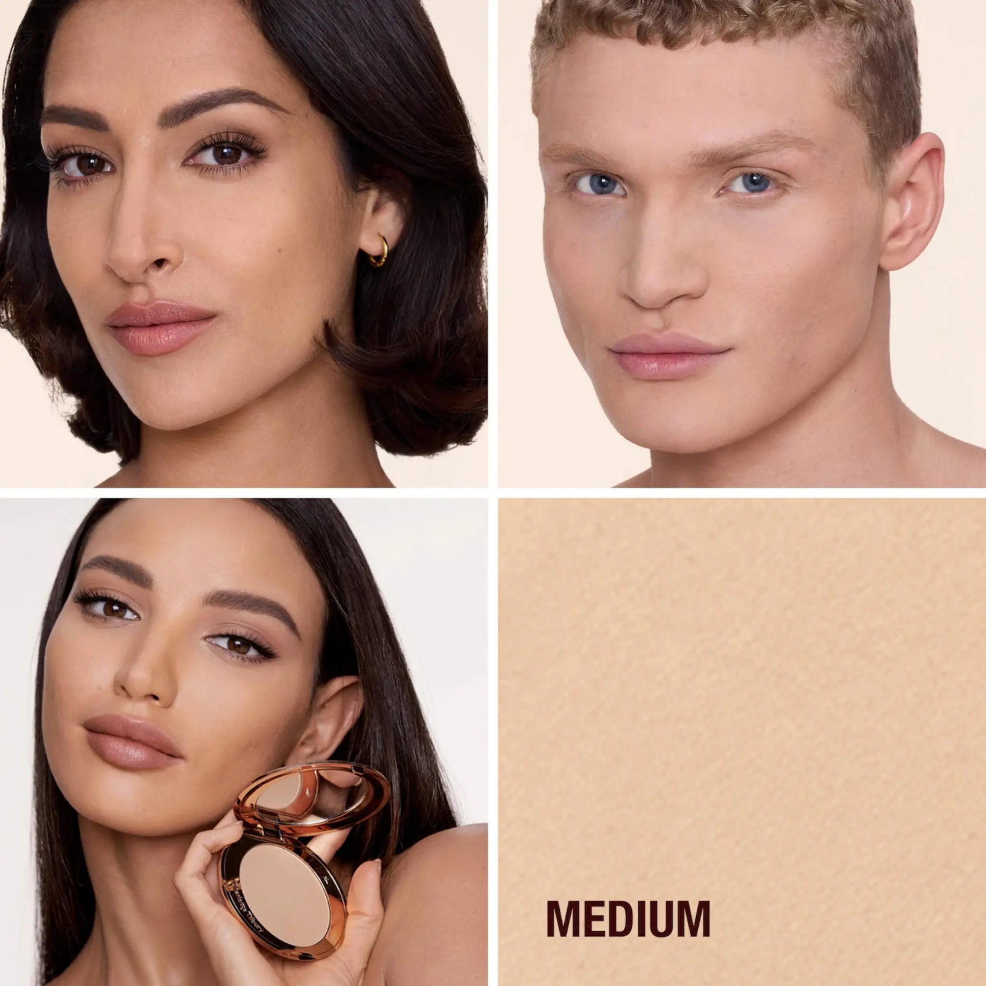 Пудра Charlotte Tilbury — Airbrush Flawless Finish Refillable Setting Powder / 2 Medium Findy Uzbekistan