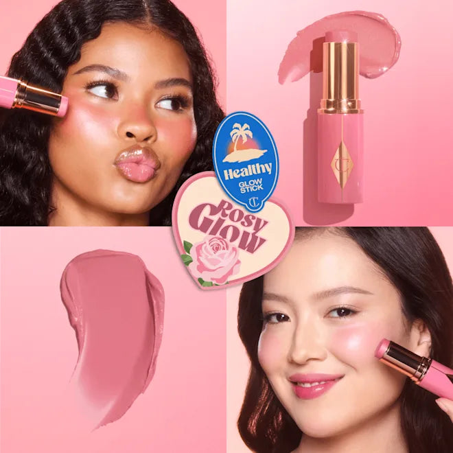 Кремовые румяна Unreal Blush Healthy Glow Stick: Lilac / оттенок Rosy Glow