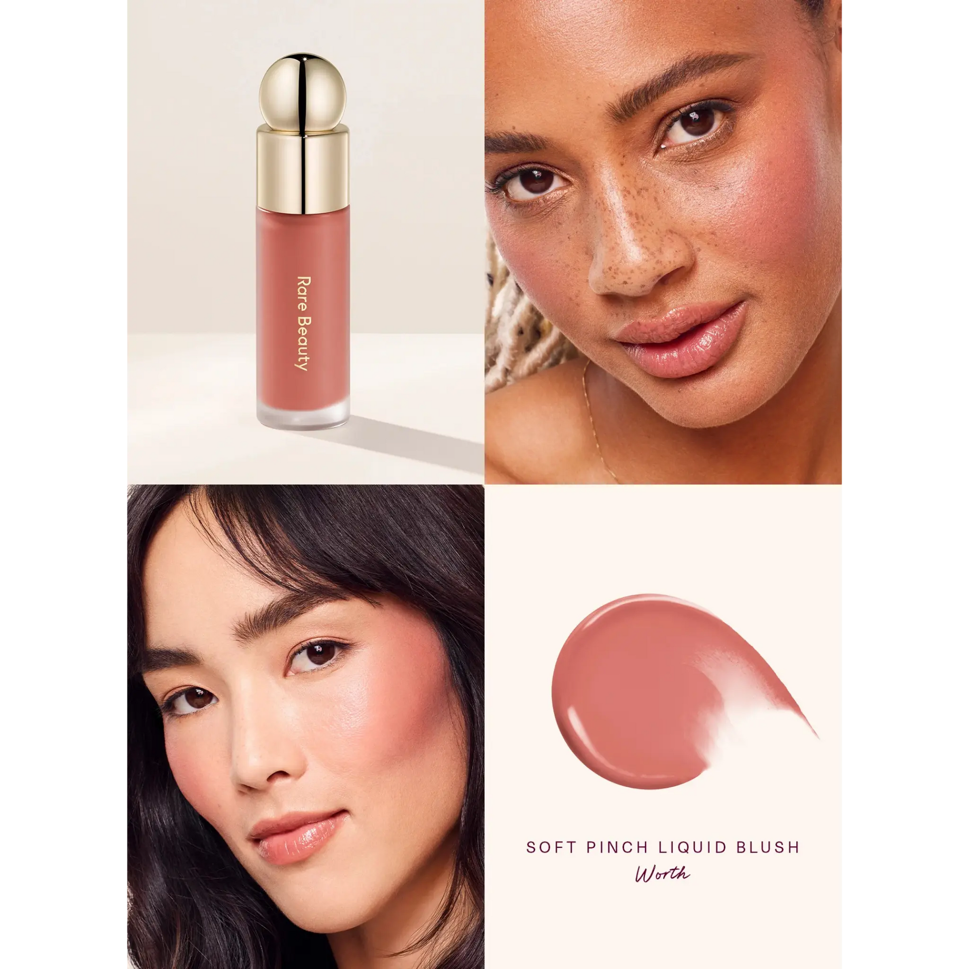 Румяна Rare Beauty — Soft Pinch Liquid Blush / Worth Findy Uzbekistan