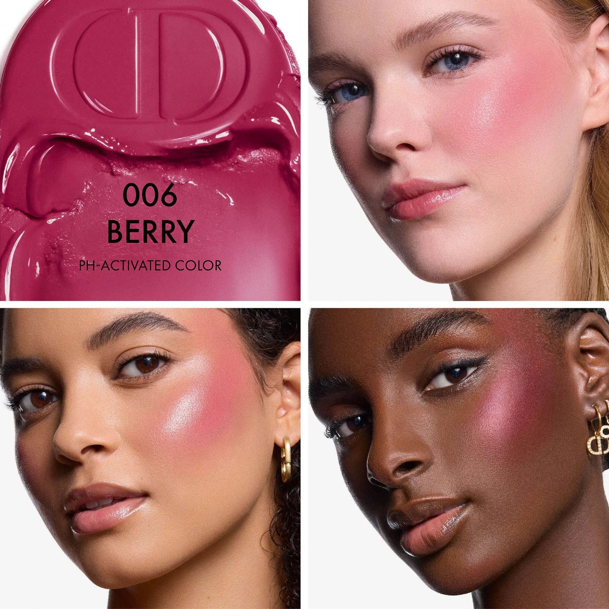 Румяна-стик Dior — Rosy Glow Blush Stick / 006 Berry Findy Uzbekistan