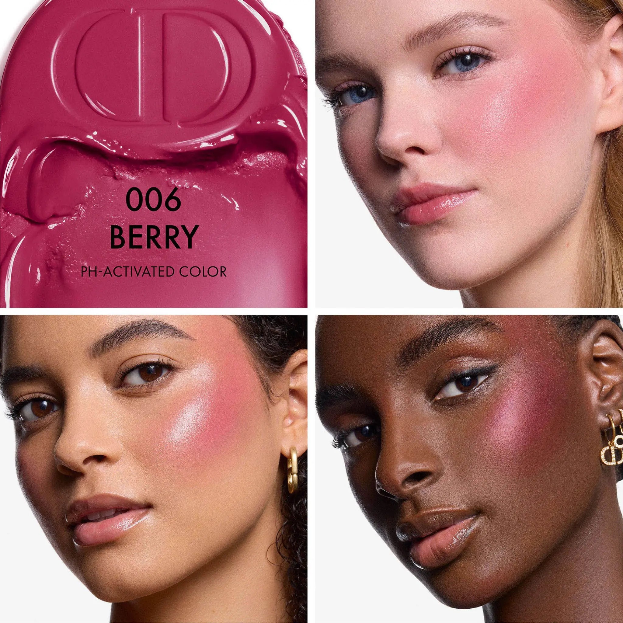 Румяна-стик Dior — Rosy Glow Blush Stick / 006 Berry Findy Uzbekistan