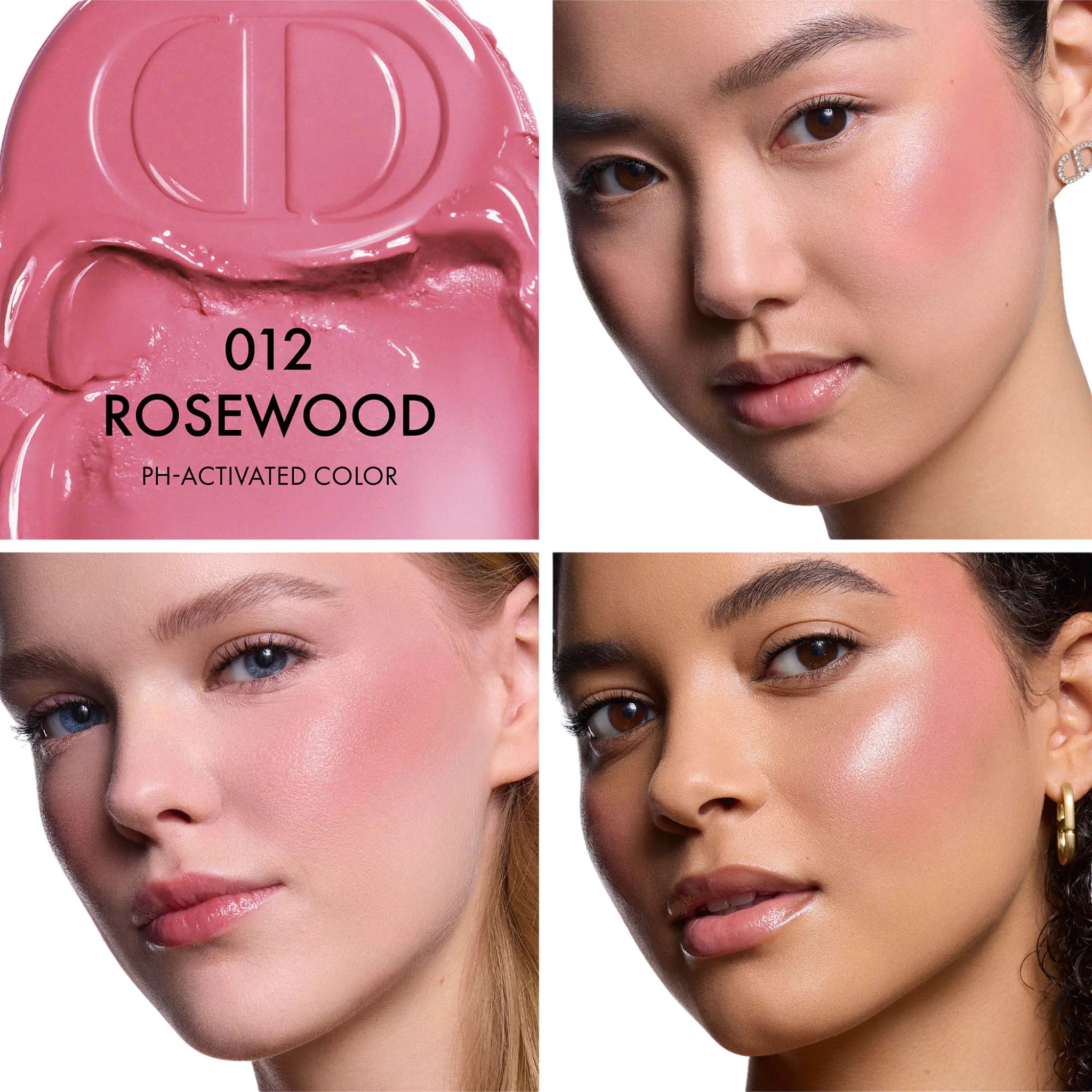 Румяна-стик Dior — Rosy Glow Blush Stick / 012 Rosewood Findy Uzbekistan