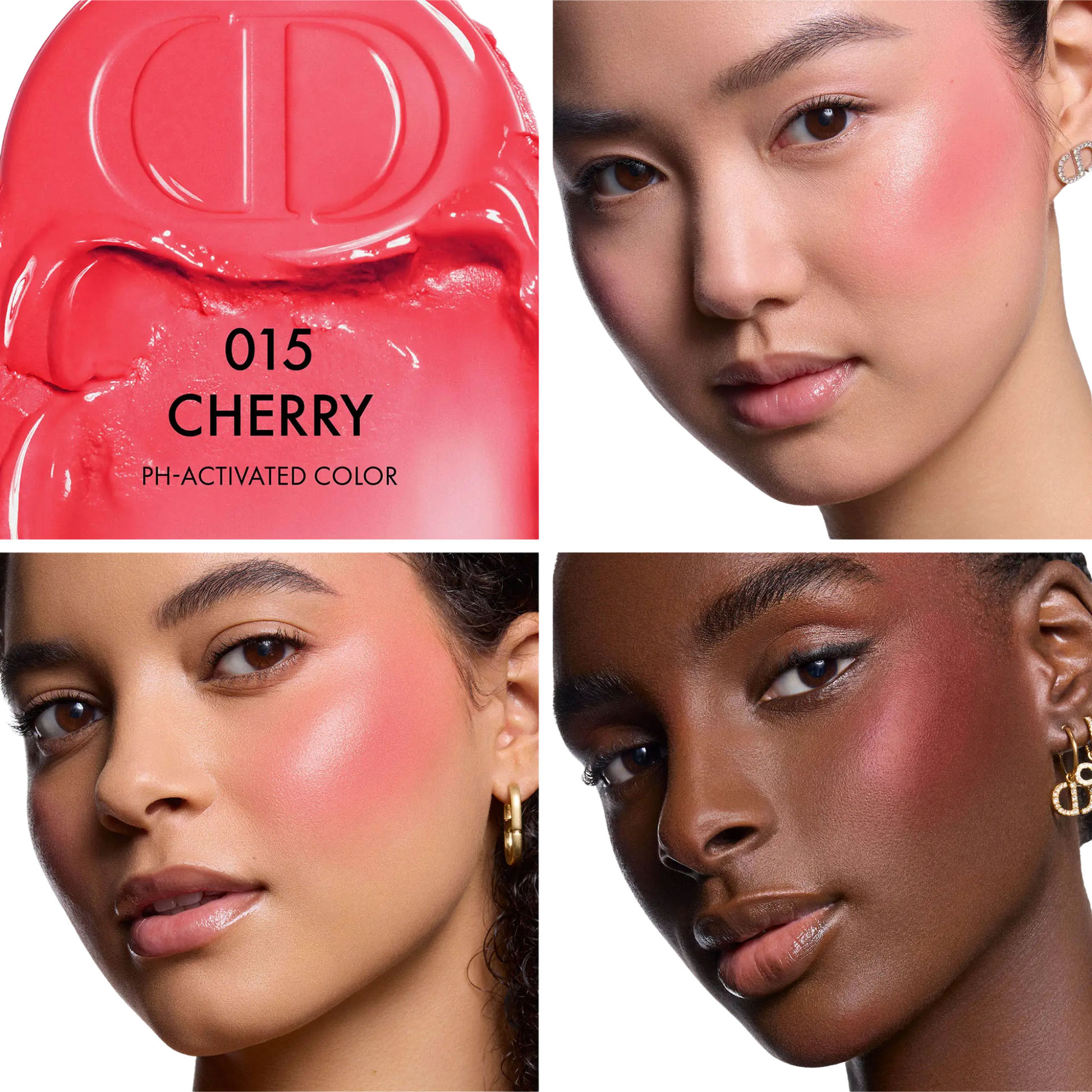 Румяна-стик Dior — Rosy Glow Blush Stick / 015 Cherry Findy Uzbekistan