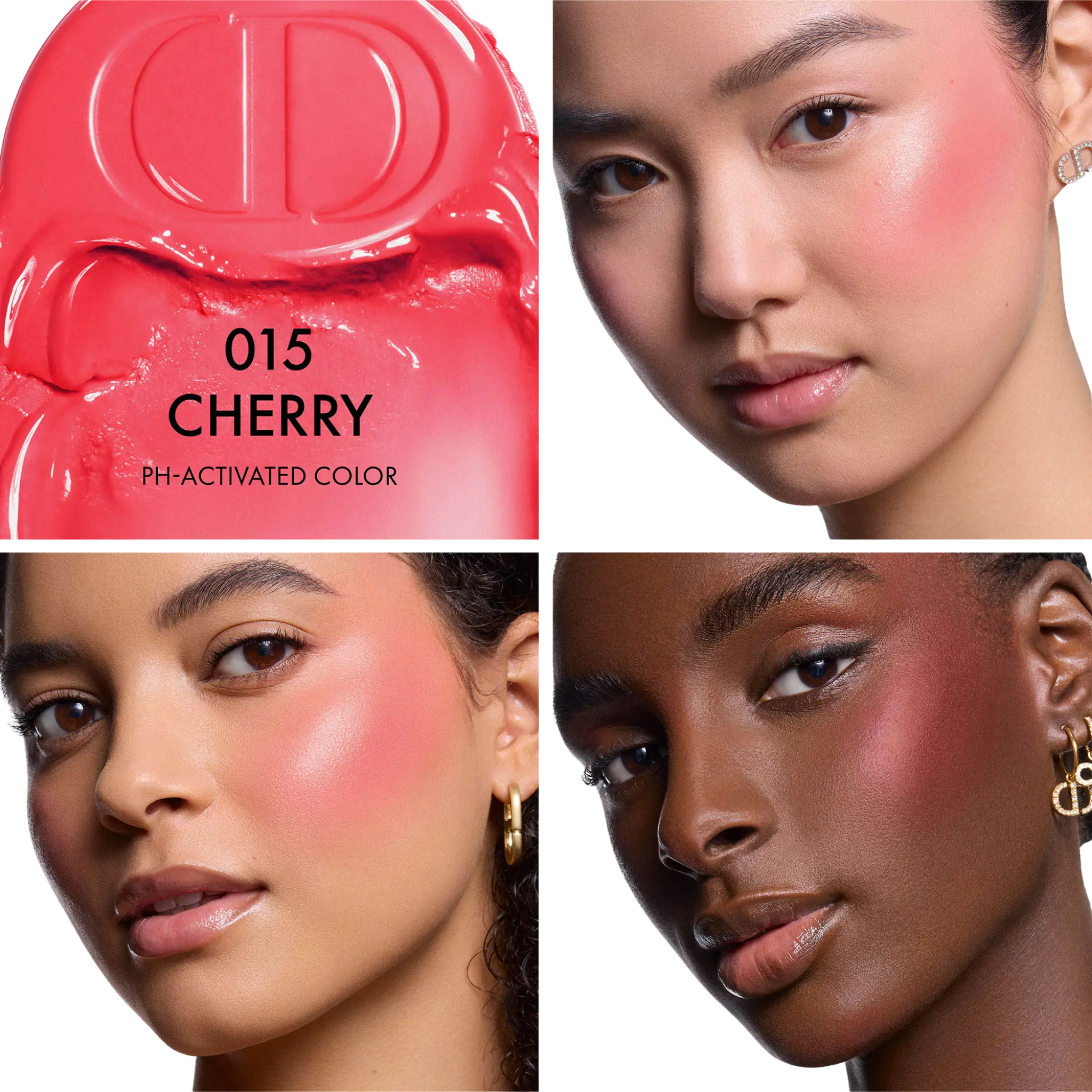 Румяна-стик Dior — Rosy Glow Blush Stick / 015 Cherry Findy Uzbekistan