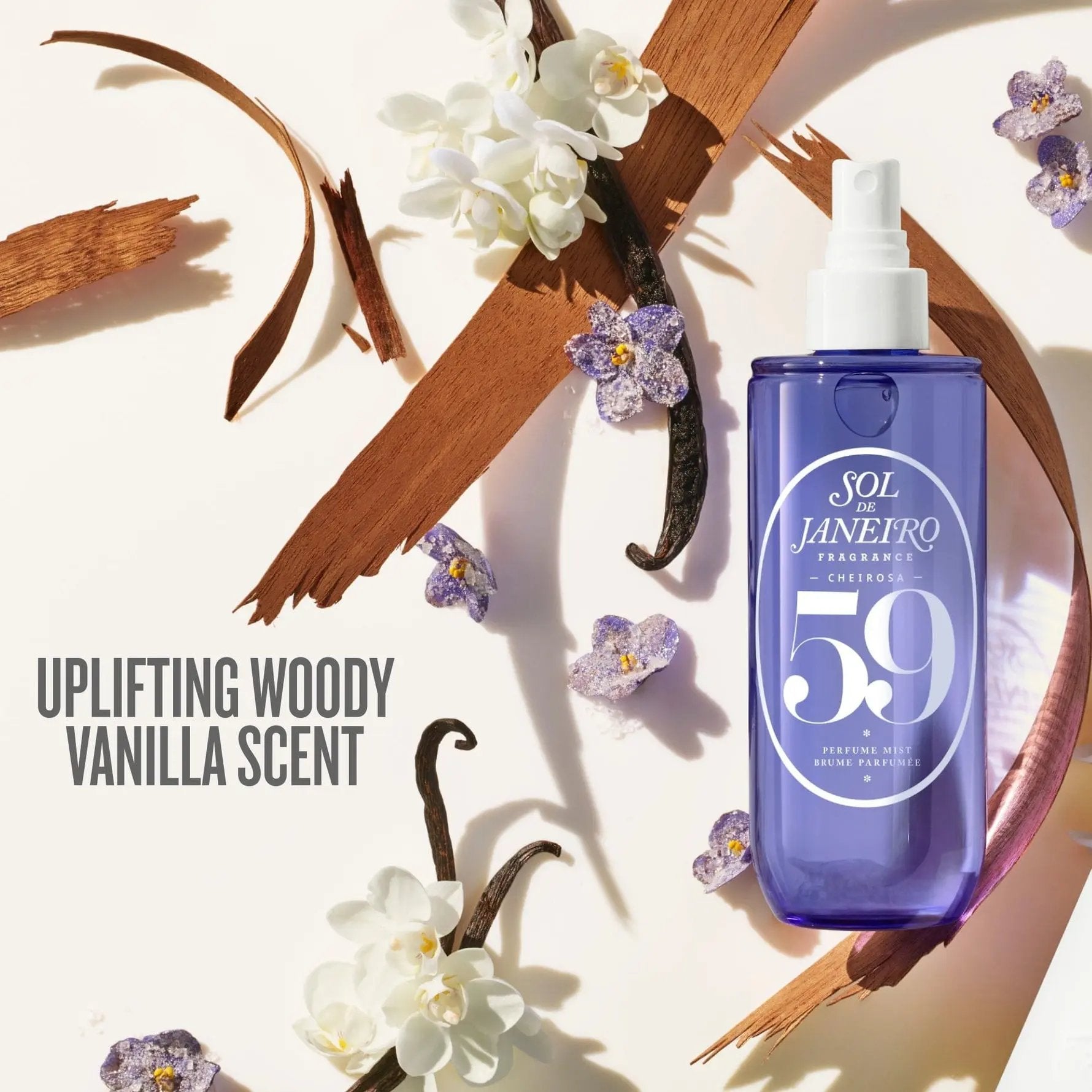 Спрей Sol de Janeiro Cheirosa 59 Delicia / 240 мл / аромат десерта, ваниль и солёная карамель Sol De Janeiro