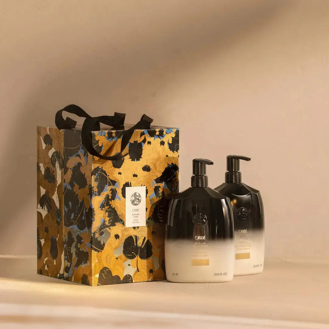 Шампуни и кондиционер / OribeGold Lust Repair & Restore Shampoo and Conditioner Oribe
