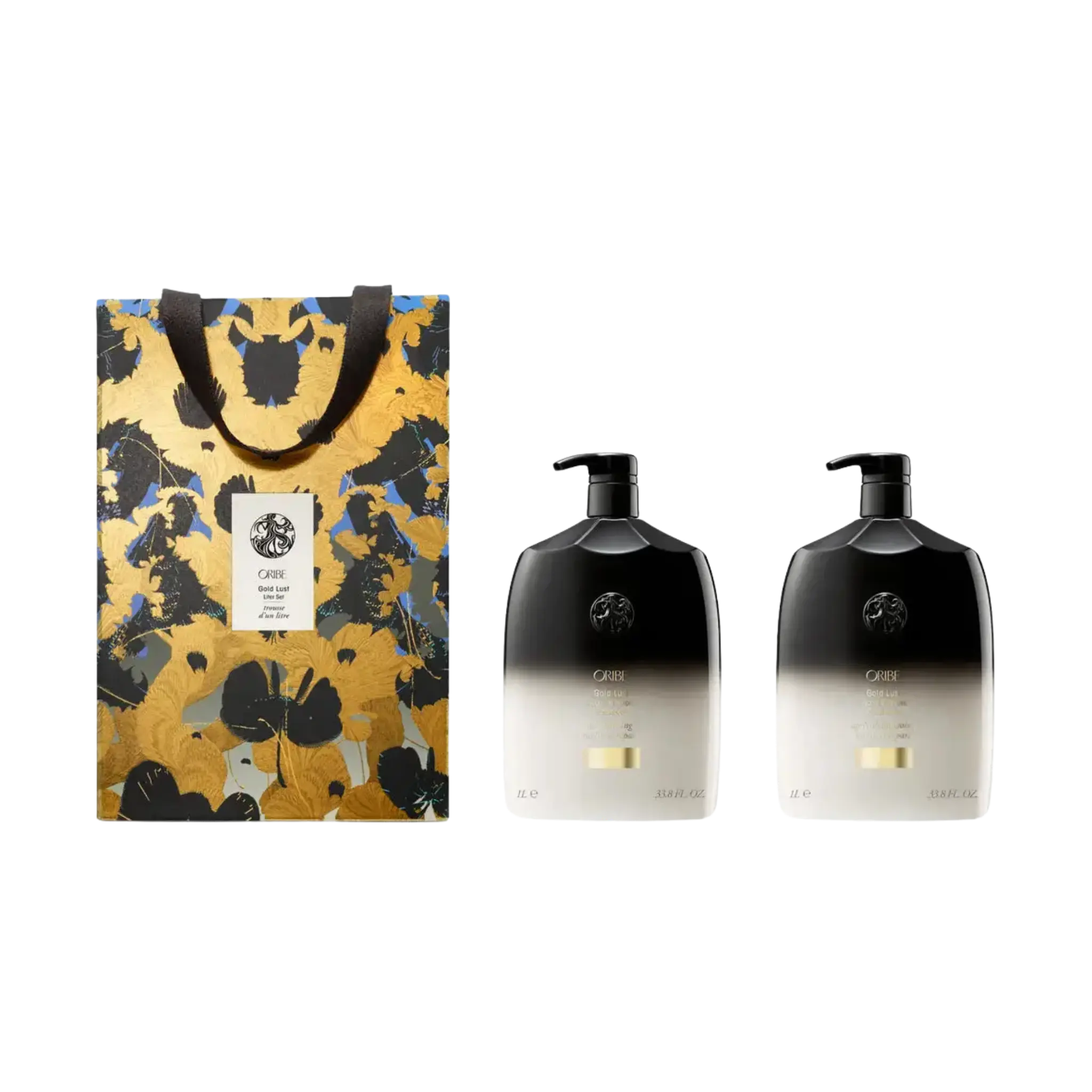 Шампуни и кондиционер / OribeGold Lust Repair & Restore Shampoo and Conditioner Oribe