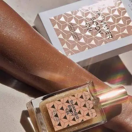 Шиммерное масло для тела / Anastasia shimmer body oil / Rose gold Anastasia