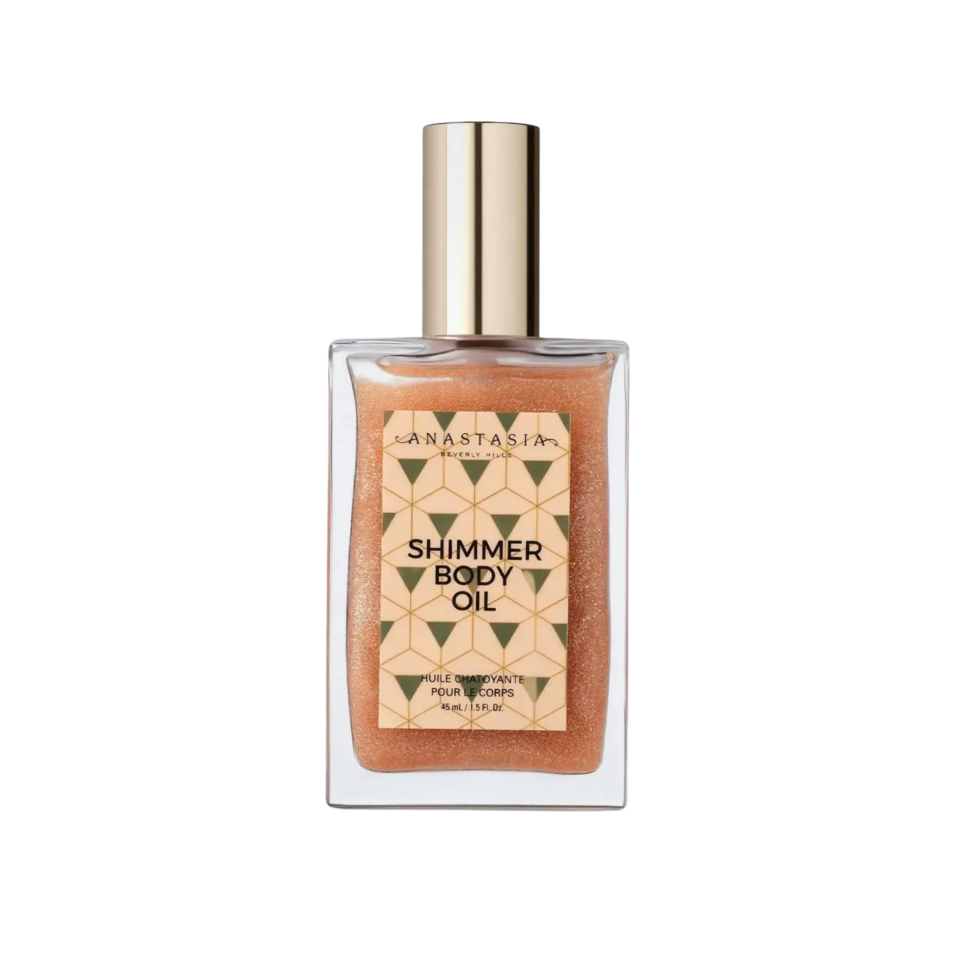 Шиммерное масло для тела / Anastasia shimmer body oil / Rose gold Anastasia