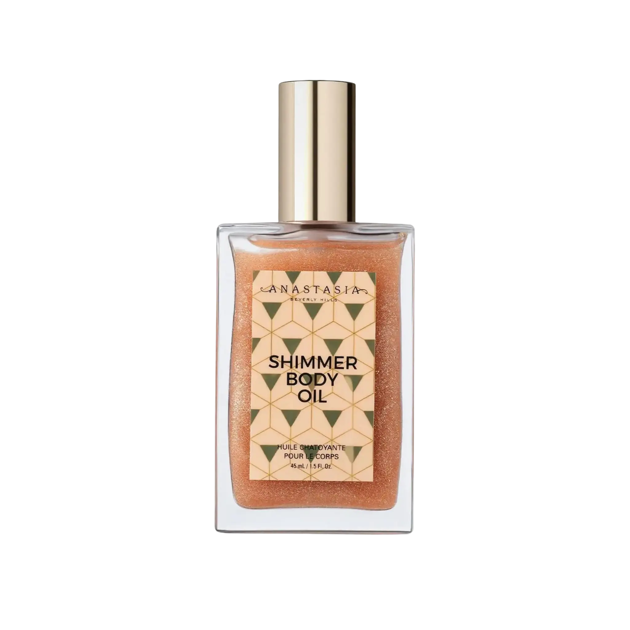 Шиммерное масло для тела / Anastasia shimmer body oil / Rose gold Anastasia