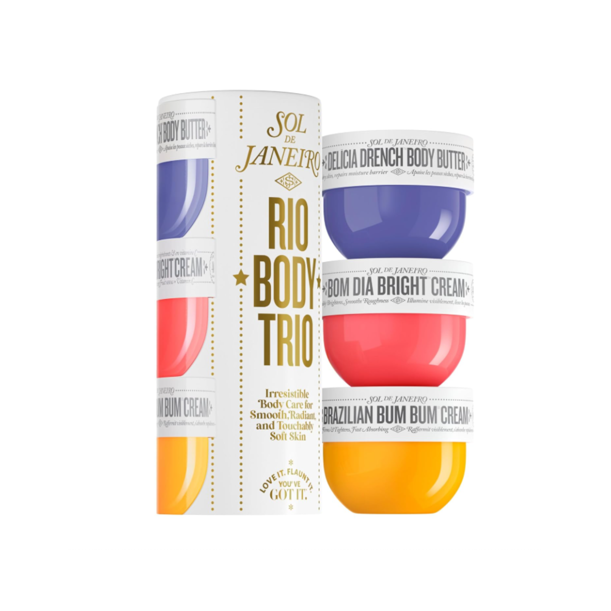 Набор мини-кремов для тела Sol de Janeiro Mini Body Cream Set Findy Uzbekistan