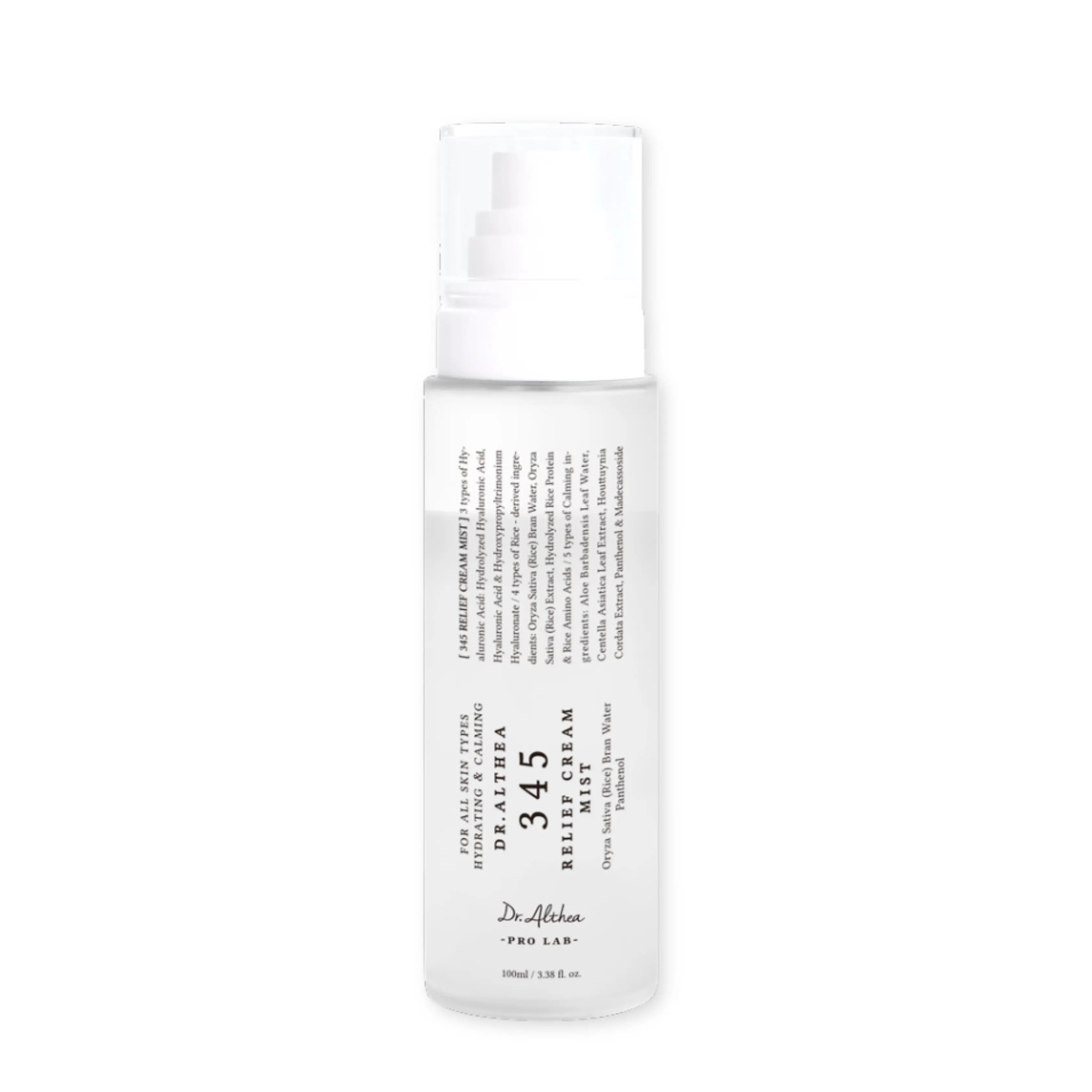 Спрей-мист с гиалуроновой кислотой и центеллой / Dr.Althea 345 Relief Cream Mist / 100мл Findy Uzbekistan