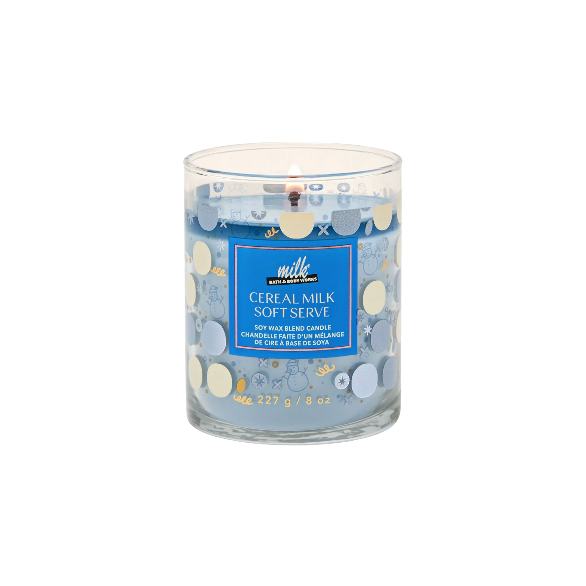 Свеча Bath & Body Works CEREAL MILK SOFT SERVE / 411g Findy Uzbekistan