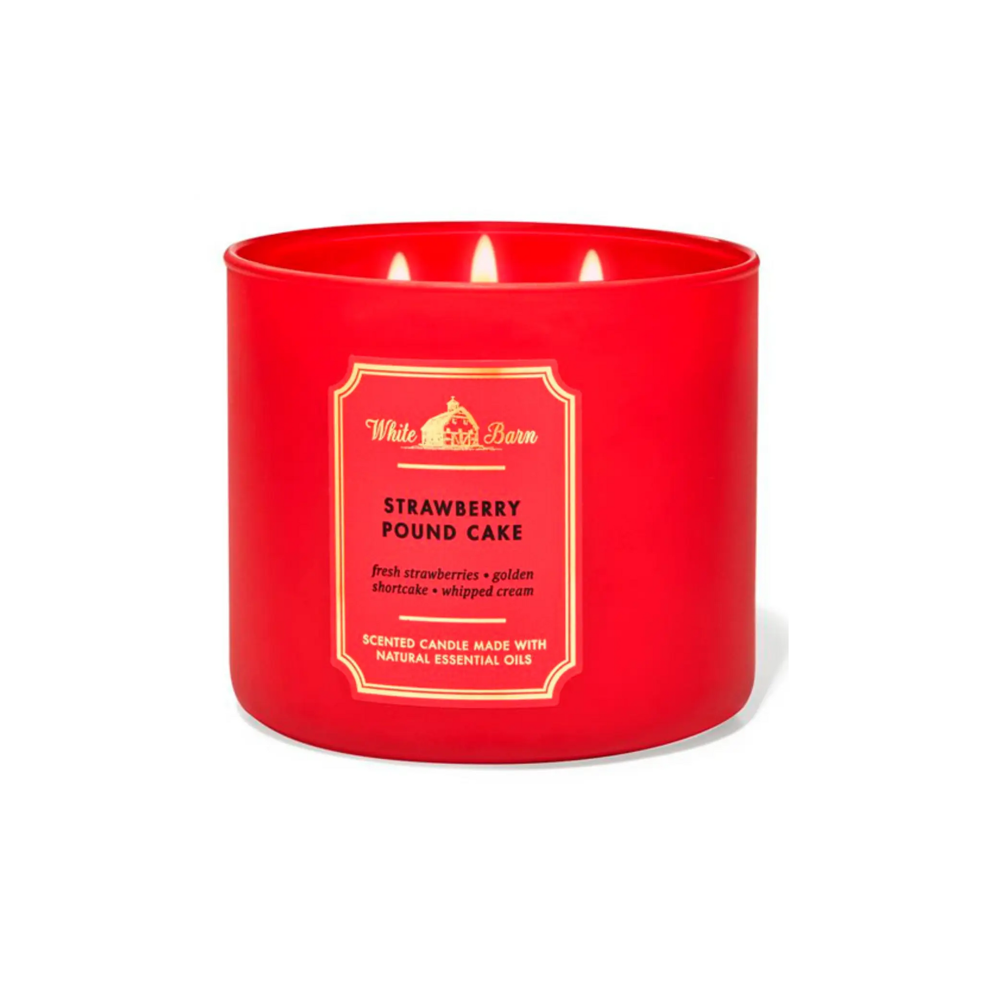Свеча Bath & Body Works STRAWBERRY POUND CAKE / 411g Findy Uzbekistan