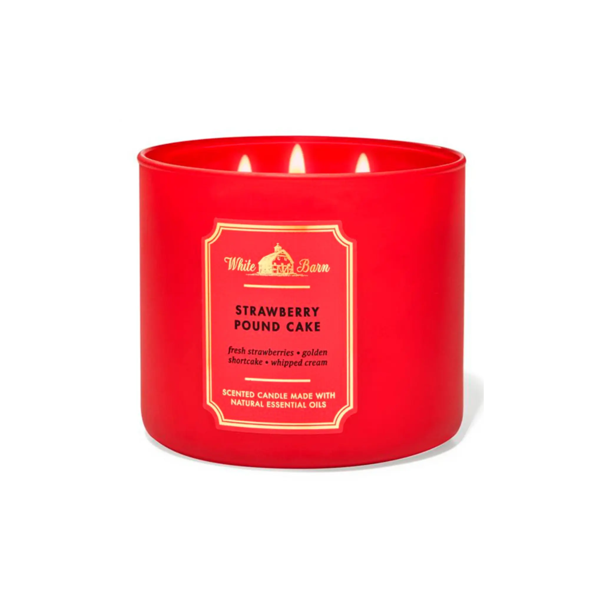 Свеча Bath & Body Works STRAWBERRY POUND CAKE / 411g Findy Uzbekistan