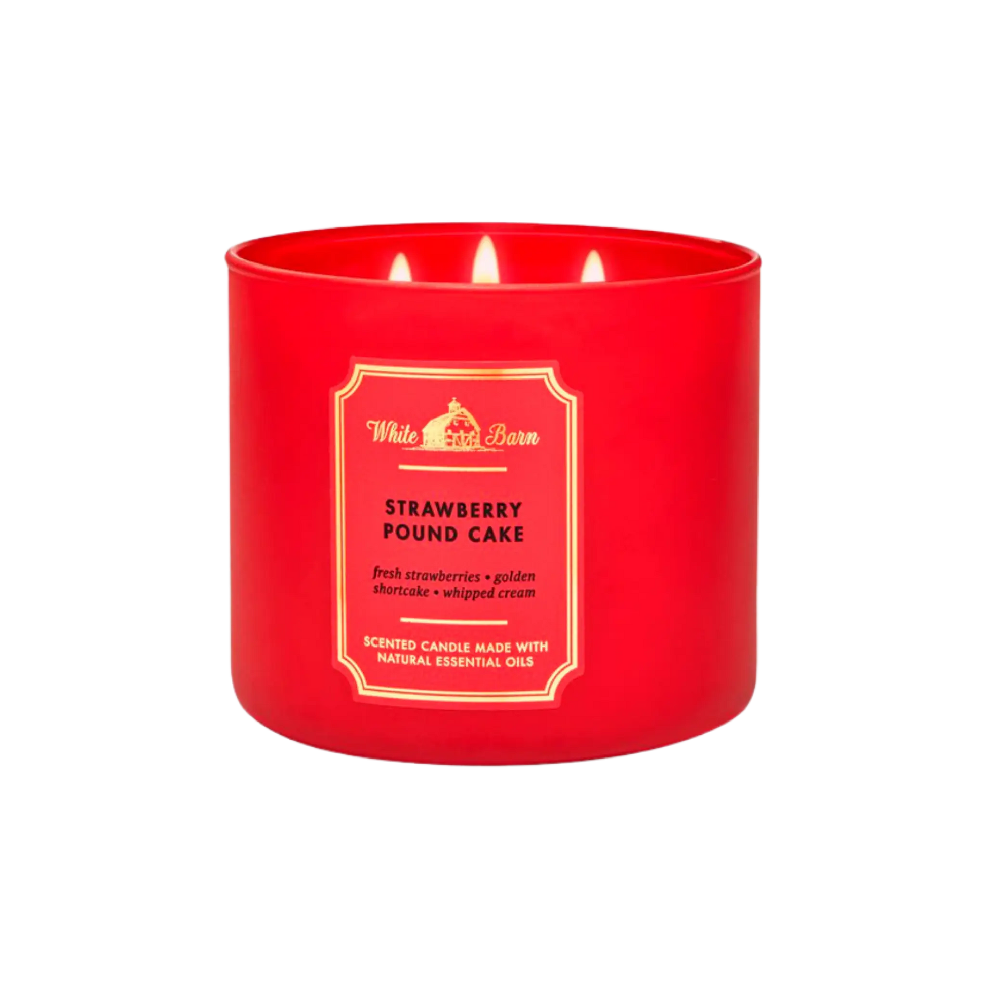 Свеча Bath & Body Works STRAWBERRY POUND CAKE / 411g Findy Uzbekistan