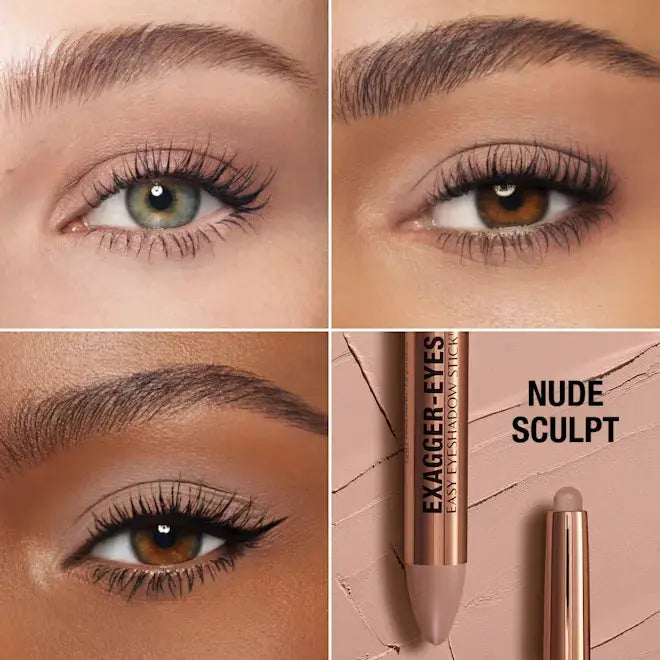 Тени-стик / Charlotte Tilbury Exagger-Eyes Easy Eyeshadow Stick / Matte Blur / Nude Sculpt Charlotte Tilbury