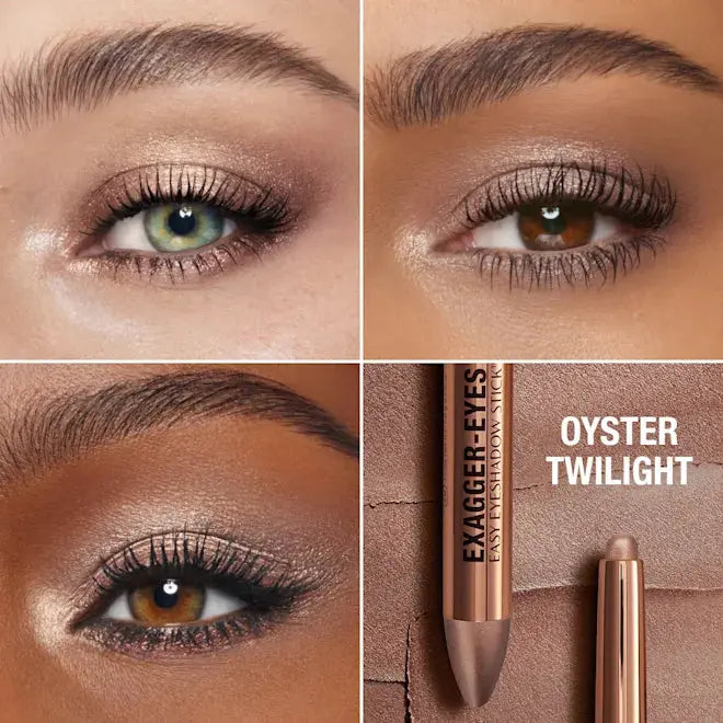 Тени-стик / Charlotte Tilbury Exagger-Eyes Easy Eyeshadow Stick / Satin Glow / Oyster Twilight Charlotte Tilbury