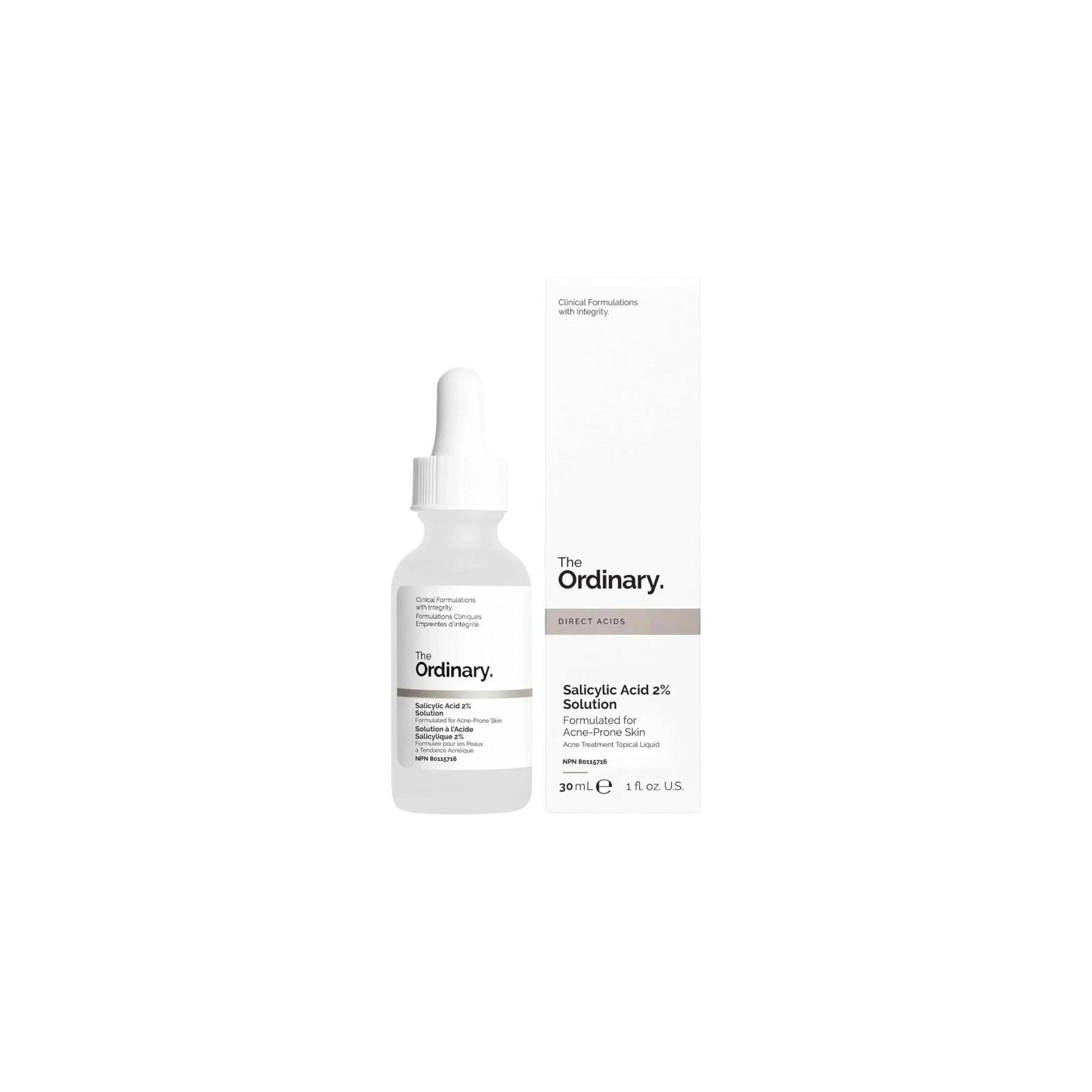 Сыворотка The Ordinary Salicylic Acid 2% Exfoliating Blemish Solution The Ordinary