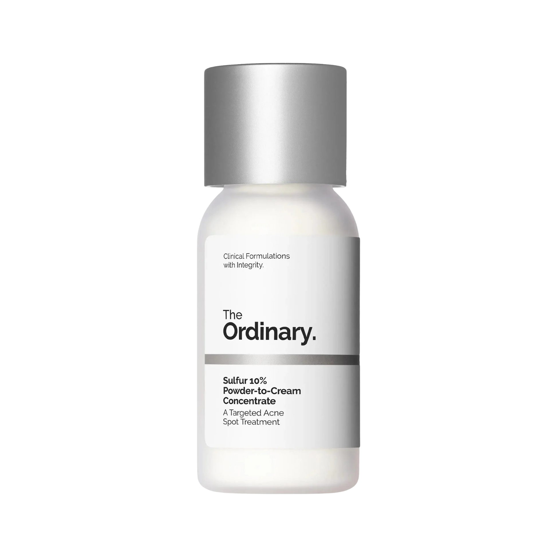 Средство от акне The Ordinary Sulfur 10% Powder-to-Cream / 5 г / с серой / Точечный The Ordinary