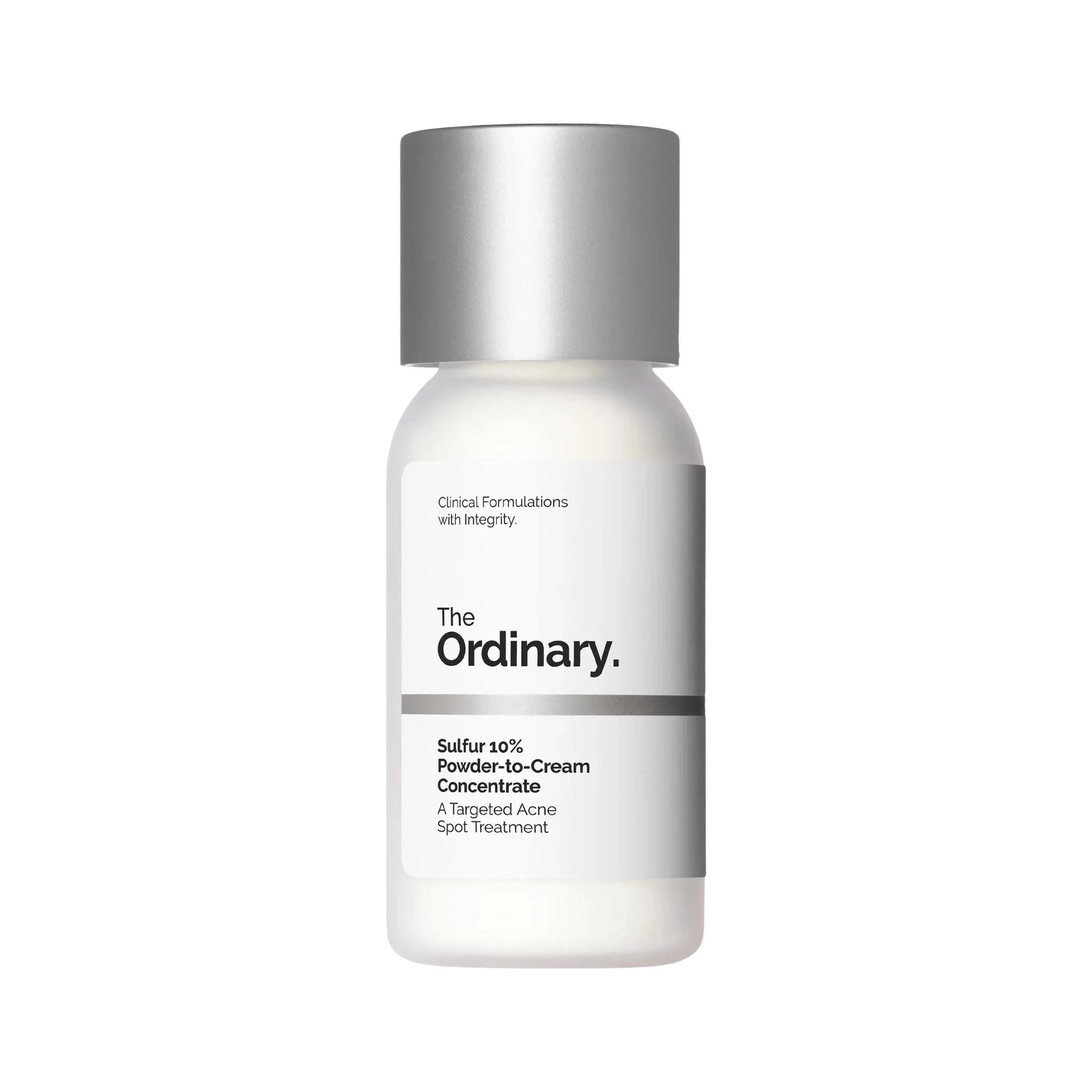 Средство от акне The Ordinary Sulfur 10% Powder-to-Cream / 5 г / с серой / Точечный The Ordinary