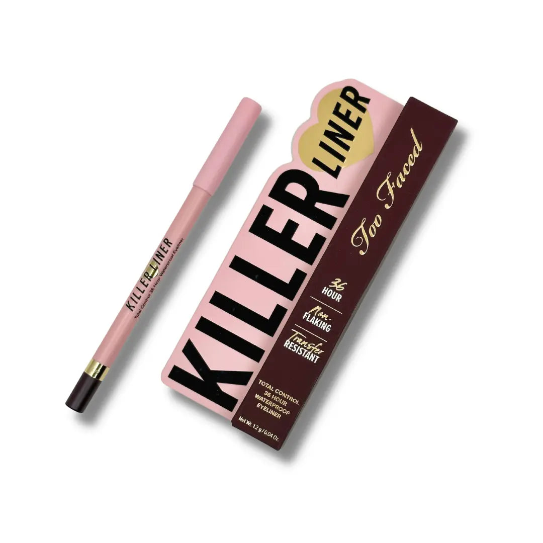 Водостойкая подводка для глаз / Killer Liner 36 Hour Waterproof Gel Eyeliner Pencil / Killer Espresso Too Faced