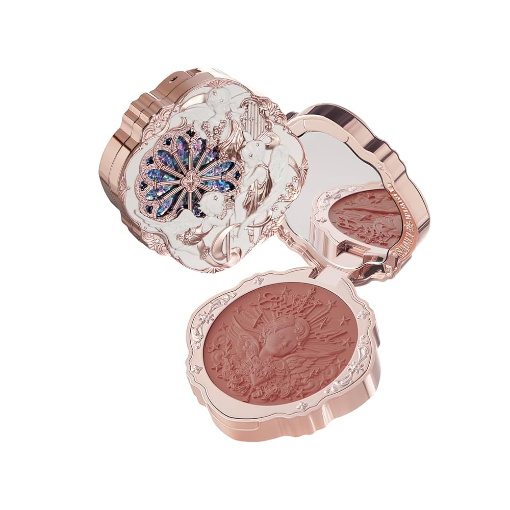 Кремовые румяна Flower Knows Little Angel Cream Blush / 01 Flaming Heart