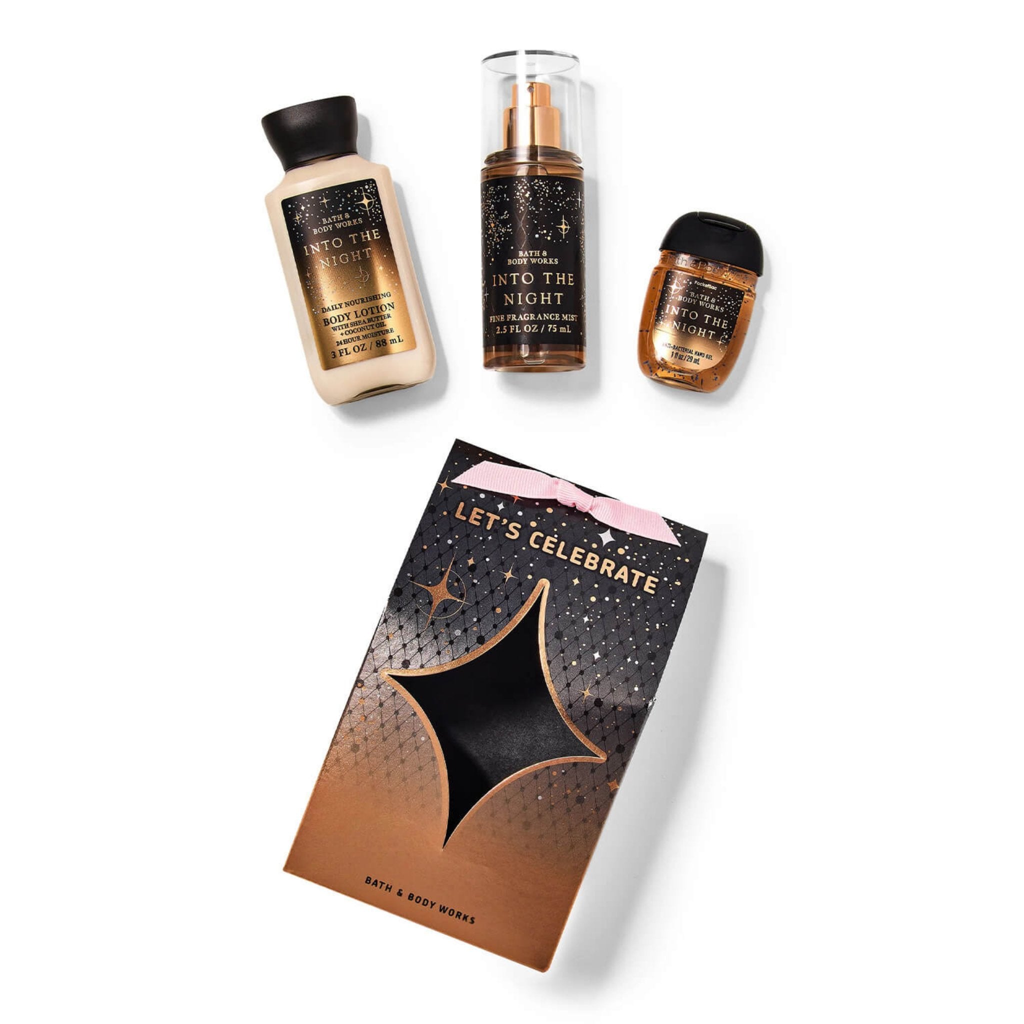 Подарочный набор Bath & Body Works / Into The Night / мини