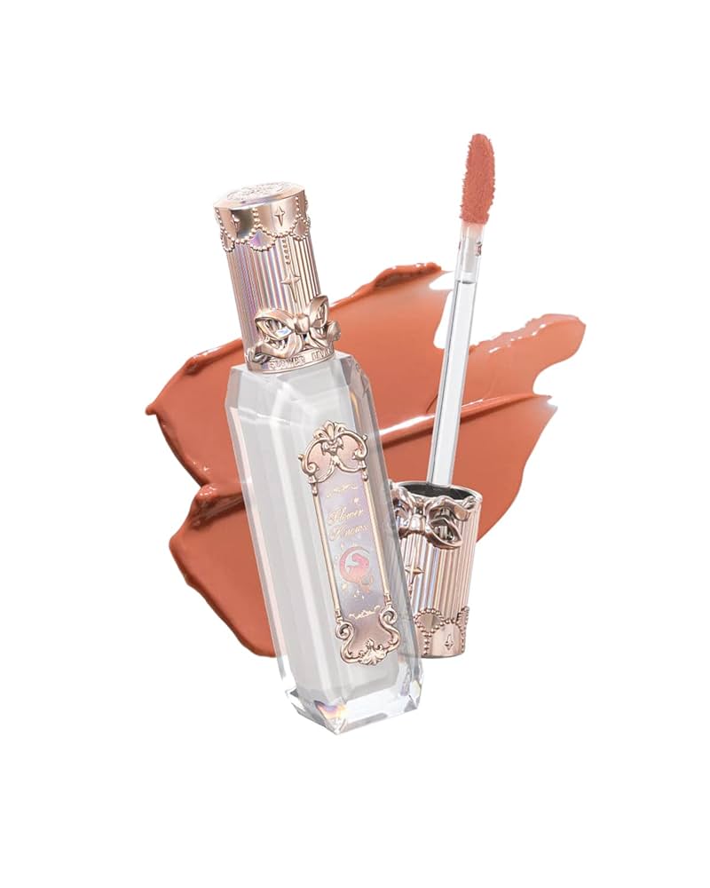 Блеск для губ Flower Knows Moonlight Mermaid Jewelry Lip Gloss / GE01 Nude Stellar