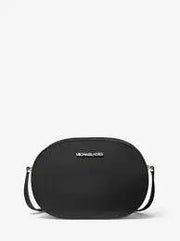 Jet Set Travel Medium Saffiano Leather Crossbody Bag Mickael Kors