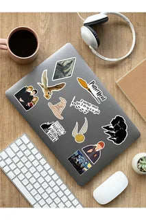 Foldart Harry Potter Themed Notebook Organizer Planner Laptop Notebook Tablet Sticker @