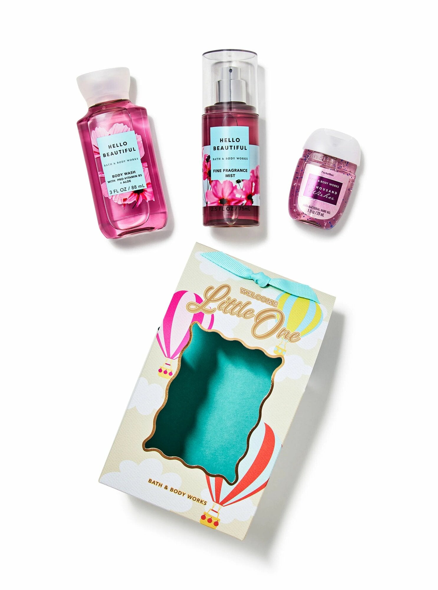 Подарочный набор Bath & Body Works / Hello Beautiful / мини