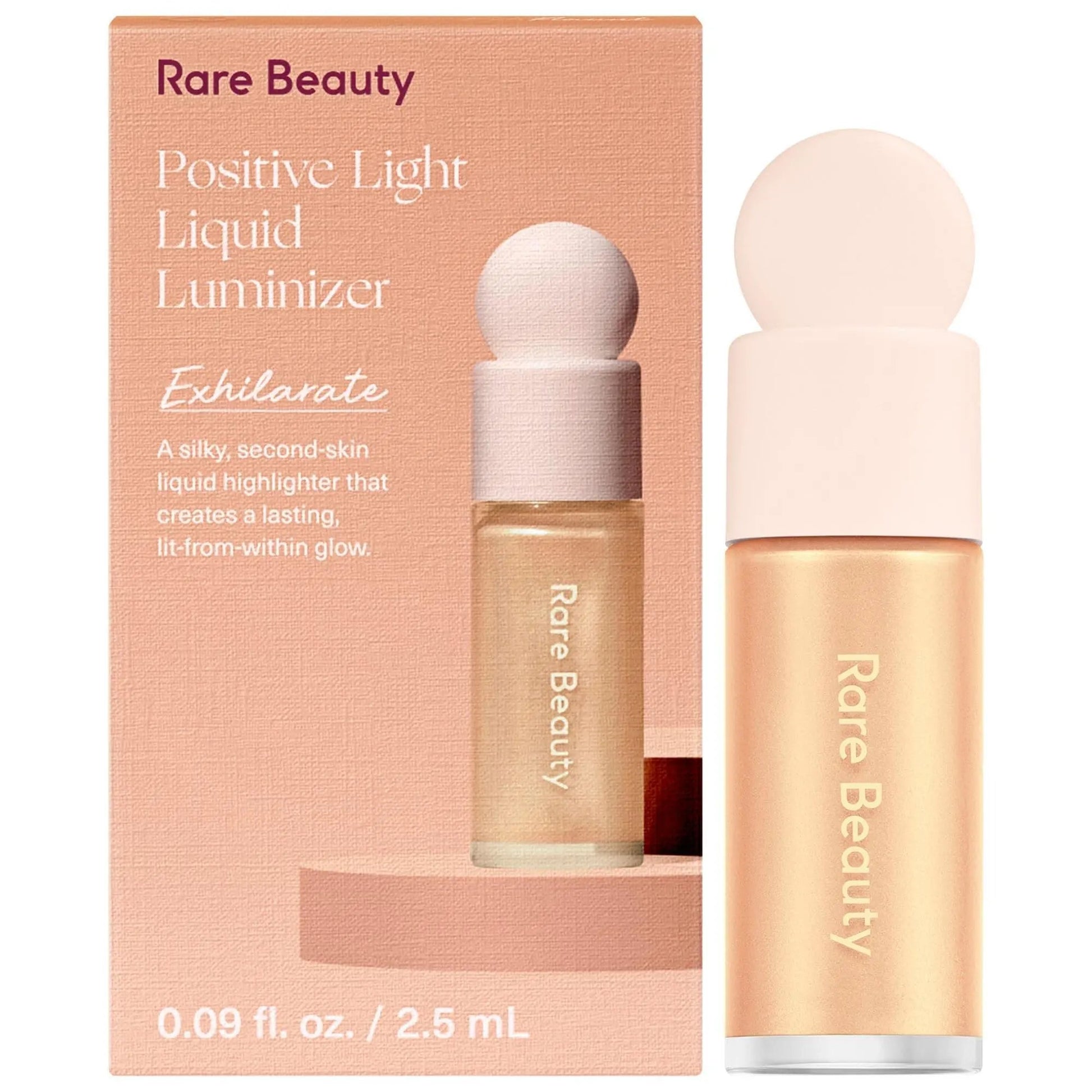 Хайлайтер Rare Beauty Positive Light Liquid Luminizer / Exhilarate / Mini Rare Beauty